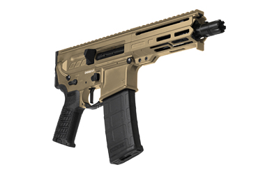 CMMG Dissent MK4 .300 AAC Blackout AR pistol in Coyote Tan with 6.5-inch barrel