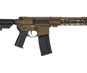 CMMG Banshee Mk4 AR pistol with 10.5-inch barrel and bronze finish