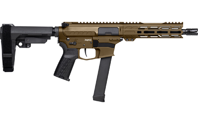 CMMG Banshee MKGS 9mm Luger handgun in Midnight Bronze