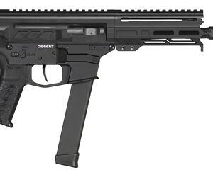 CMMG Dissent 9mm Luger AR pistol with 6.5 inch barrel and 5.5 inch handguard