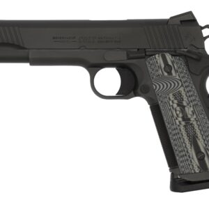 Colt Combat Unit Government 9mm Luger handgun with 5-inch barrel and G10 grips