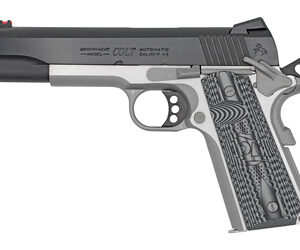 Colt Series 70 Competition .45 ACP 5-Inch Two-Tone - Centurion Armament Co Colt Series 70 Competition .45 ACP 5-inch two-tone pistol with G10 grips