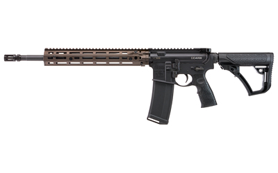 Daniel Defense DD4 RIII 5.56 NATO rifle with 16-inch barrel and FDE RIS III handguard