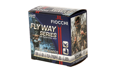 FIOCCHI 12GA #2 FLYWAY STEEL 25/250 - Centurion Armament Co Fiocchi Flyway Steel 12 Gauge steel, view 3