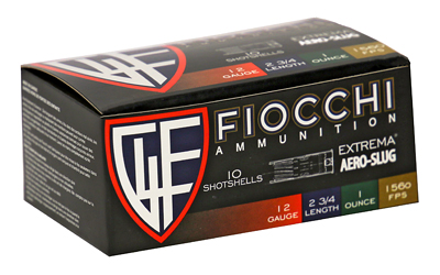 FIOCCHI 12GA AERO SLUG HV 10/250 - Centurion Armament Co Fiocchi Aero Slug 12 Gauge lead, view 2