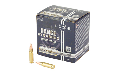 Fiocchi Range Dynamics 5.7 x 28 mm full metal jacket