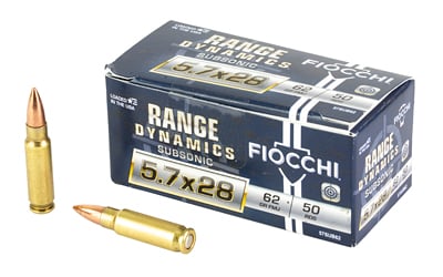 Fiocchi Range Dynamics 5.7 x 28 mm full metal jacket