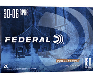 FED PWRSHK 3006 180GR SP 20/200 - Centurion Armament Co FED PWRSHK 3006 180GR SP 20/200