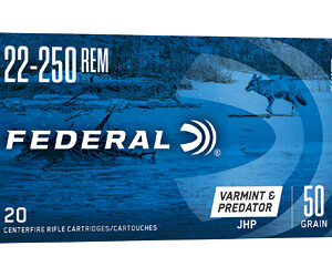 FED AE 22-250 50GR JHP 20/200 - Centurion Armament Co FED AE 22-250 50GR JHP 20/200