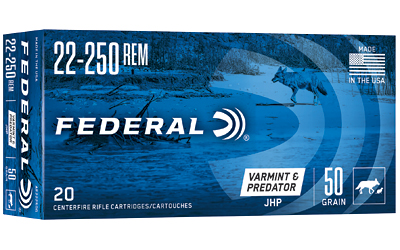 FED AE 22-250 50GR JHP 20/200 - Centurion Armament Co FED AE 22-250 50GR JHP 20/200