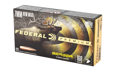 FED PRM 7MM MAG 168GR HYB HR 20/200 - Centurion Armament Co FED PRM 7MM MAG 168GR HYB HR 20/200