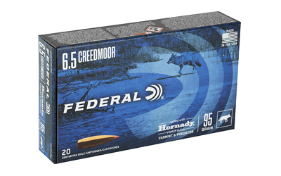 FED V&P 6.5 CM 95GR HRNDY V-MAX 20/2 - Centurion Armament Co FED V&P 6.5 CM 95GR HRNDY V-MAX 20/2