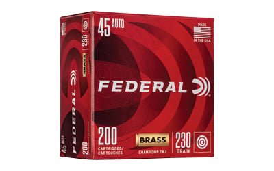 Federal Ammunition Champion .45 ACP full metal jacket