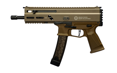 Grand Power Stribog 9mm 8" barrel flat dark earth