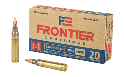 Hornady Lake City .223 REM/5.56 NATO full metal jacket