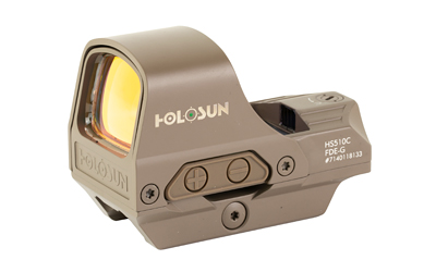 Holosun 510C 1X 2 MOA Green Dot/65 MOA Circle flat dark earth holographic