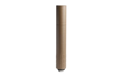 HUXWRX FLOW 45 M suppressor with Flat Dark Earth Cerakote finish