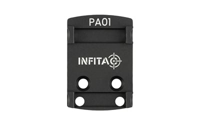 INFITAC PA01 RMSc Pistol Adapter black mount