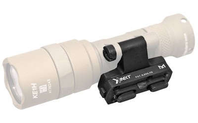 KDG M-LOK QD MOUNT FOR SUREFIRE PRO - Centurion Armament Co Kinetic Development Group Kinect black mount, view 3