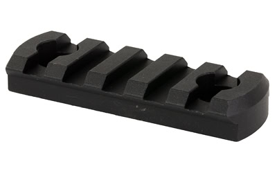 KDG M-LOK 5 SLOT PIC RAIL BLK - Centurion Armament Co Kinetic Development Group M-LOK Picatinny Rail black m-lok, view 2