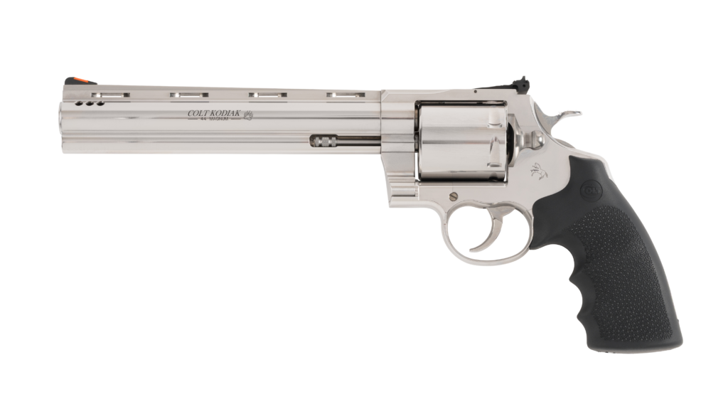 Colt Kodiak .44 Magnum stainless revolver with 8-inch ported barrel