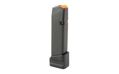 MAG SHIELD FITS GLOCK 17 +5/4 EXT BK - Centurion Armament Co Shield Arms Glock 17 9mm black magazine, view 2