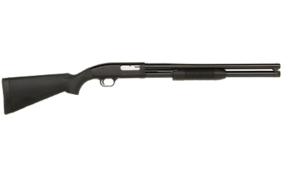 Maverick 88 Security 12 gauge pump shotgun with 20 inch blued barrel