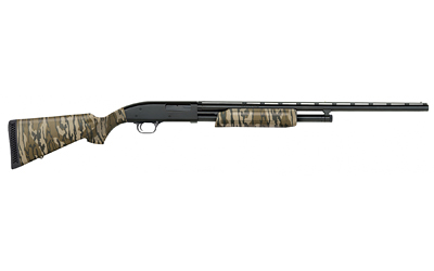 Maverick 88 20 gauge pump-action shotgun with 26-inch vent rib barrel and synthetic camouflage stock