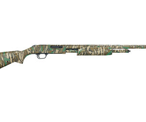 Mossberg 500 Turkey .410 Bore pump shotgun with 24-inch Mossy Oak Greenleaf vent rib barrel