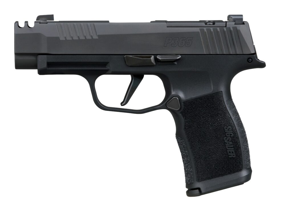 SIG SAUER P365XL Comp .380 ACP black handgun with 3.1-inch ported barrel