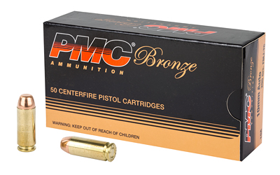 PMC Bronze 10mm full metal jacket