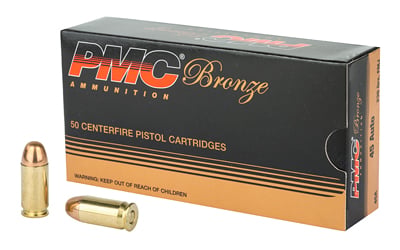 PMC Bronze .45 ACP full metal jacket