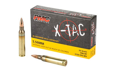 PMC XTAC .223 REM/5.56 NATO full metal jacket