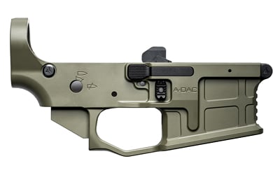 Radian A-DAC 15 semi-complete lower receiver in Olive Drab Green