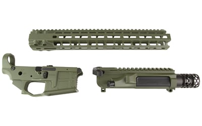 Radian Builder Kit AX556 with 14-inch handguard in Olive Drab Green