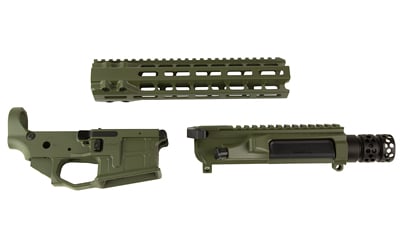 Radian Weapons AX556 builder kit in Olive Drab Green with billet lower and upper set