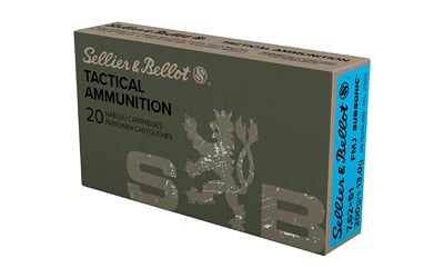 Sellier & Bellot Subsonic .308 / 7.62 NATO full metal jacket