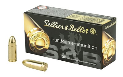 Sellier & Bellot Pistol 9mm full metal jacket