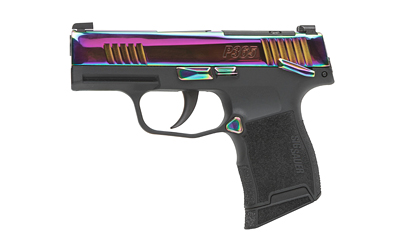Sig Sauer P365 .380 ACP micro-compact pistol with rainbow optic-ready slide