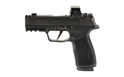 Sig Sauer P365X Macro Comp 9mm handgun with Romeo-X red dot and two magazines