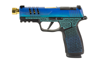SIG Sauer P365 XMACRO 9mm semi-auto handgun with Galactic June Bug Cerakote finish