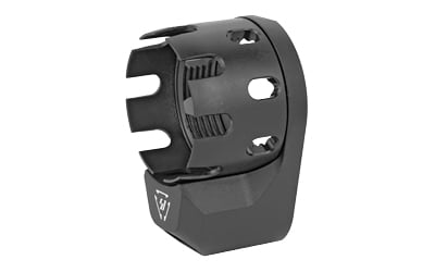 Strike Industries Enhanced Castle Nut with QD black castle nut/end plate