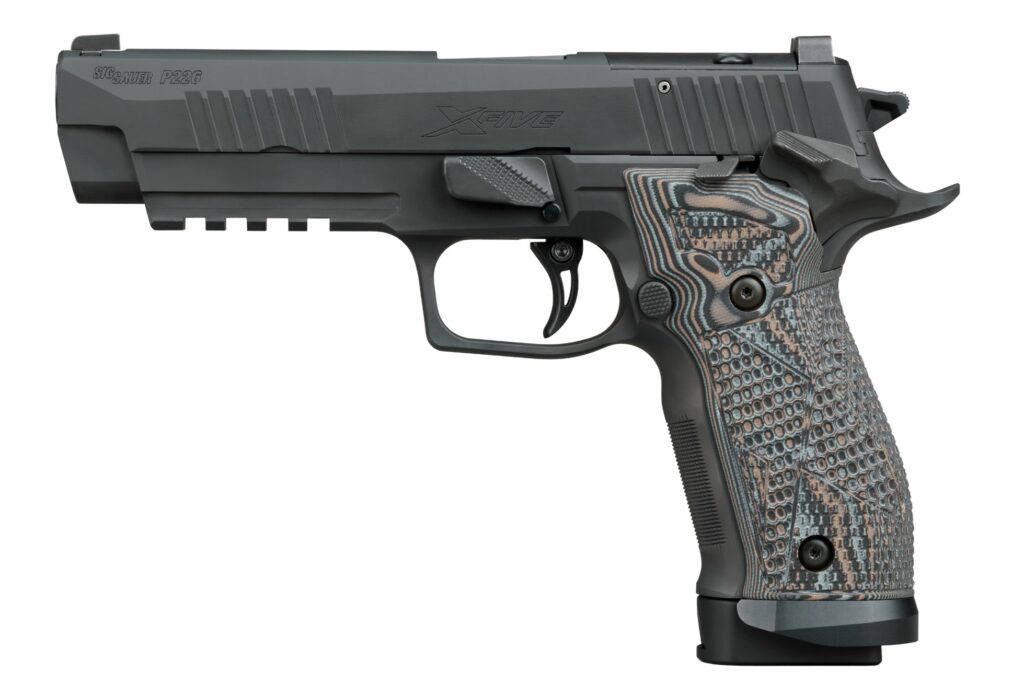 SIG Sauer P226 X-Five 9mm single-action pistol with 5-inch barrel and Nitron finish