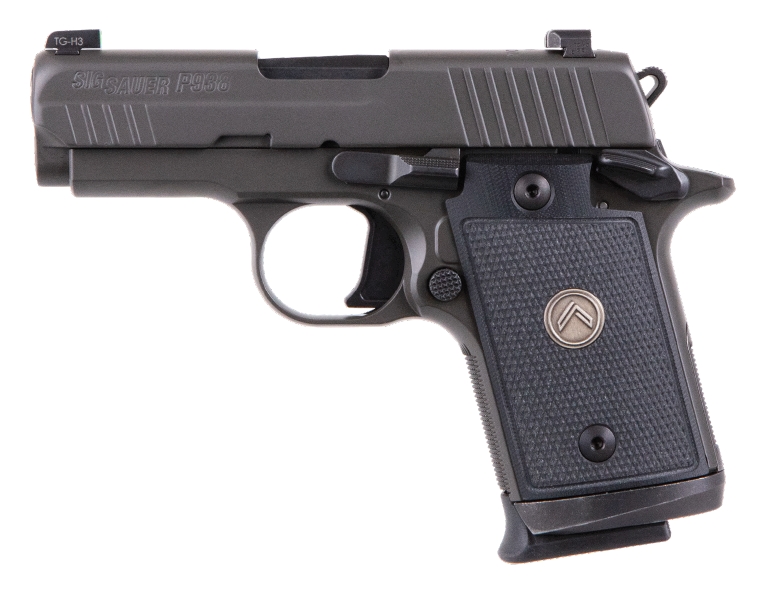 Sig Sauer P938 Legion 9mm Luger pistol with 3-inch barrel