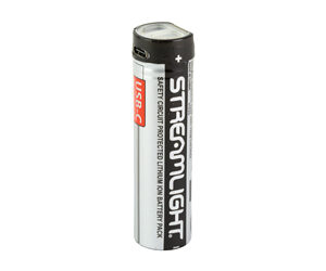 Streamlight SL-B50 silver, black rechargeable