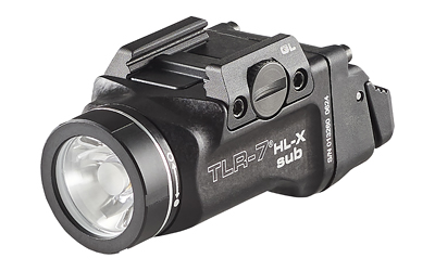 STRMLGHT TLR7 SUB HLX FITS GLOCK 43X - Centurion Armament Co Streamlight TLR-7 HL-X Sub black accessory-lights, view 3