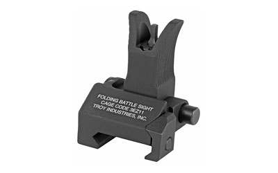 TROY FLDNG M4 FRONT BATTLE SIGHT BLK - Centurion Armament Co TROY Industries BattleSight black folding front, view 2