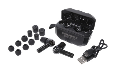 Walkers Disrupter black electronic earmuff