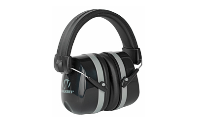 WALKER'S PREMIUM PASSIVE FLDING MUFF - Centurion Armament Co Walkers Passive black earmuff, view 2