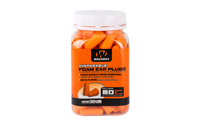 Walkers orange ear plug
